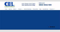 Desktop Screenshot of cblgaragedoors.com